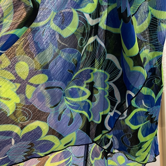 B. Street Colorful Spaghetti Strap With High Low Hem - Picture 10 of 14